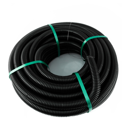 Wellschlauch Kabel Schutz UV-beständiges Wellrohr RGSp 32/24,5 25m 750N RGSP 32/24