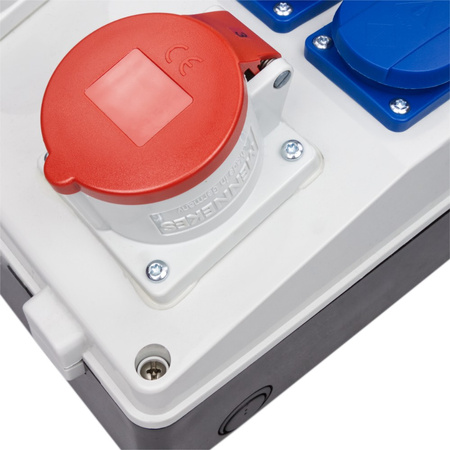 Baustromverteiler Stromverteiler TD-S/FI 2x16A 4x230V Doktorvolt DV-6565-D