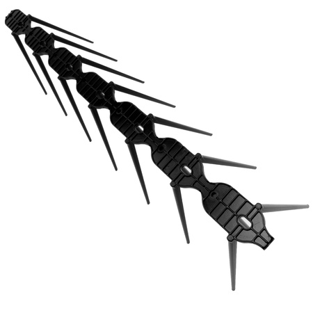 Vogelschreck Kunststoff Spikes Vogelabwehr schwarze Taubenabwehr Balkon DV-KOLCE-CZ