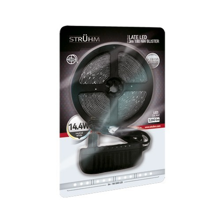 3m LED Band Streifen LATE 180 NW BLISTER 4000K IDEUS 03581