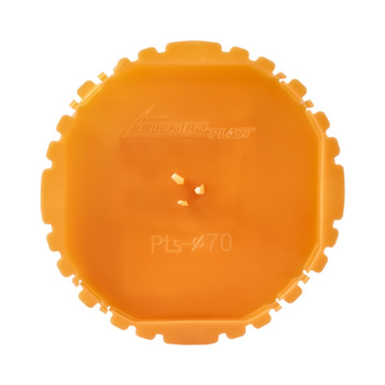 Putzdeckel Signaldeckel 70mm PTs70 rot für Schalterdosen 50 Stück E-P 13.17