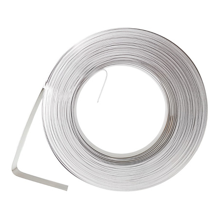 Edelstahl Band 0,6 x 9,5mm 30m V2A Metall Band Blech Streifen L-B DV-4913-LBK