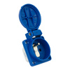 Mennekes Anbausteckdose Blau französisch/belgische Typ-E 230V IP44 11111