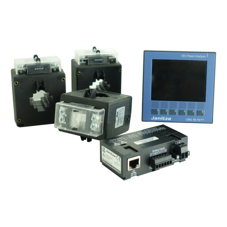 Janitza UMG 96-PA MID+ Modul 96-PA-RCM-EL Aufsteckstromwandler EEG Set JANITZA