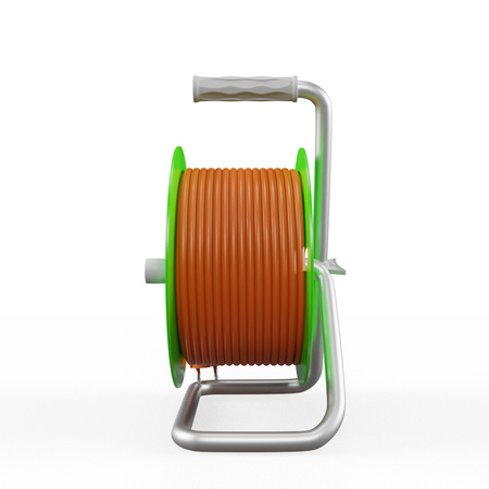 Kabeltrommel 25m 4 Steckdosen 230V 16A Schuko 3680 W W-97540