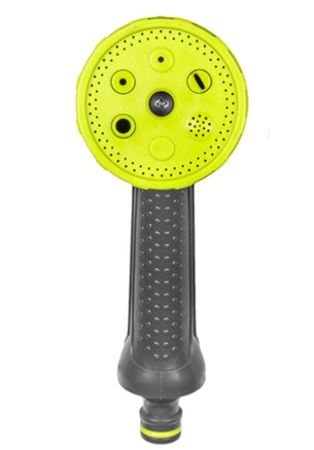 Gartenbrause 6-Funktion Sprühpistole Handbrause LIME LINE HANDY BRADAS LE-5104