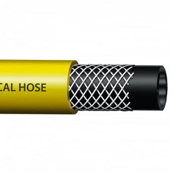 Technischer Schlauch 12,5x3mm 17 Bar Spritzschlauch Druckluftschlauch gelb 50m Bradas TH12,5*3YL
