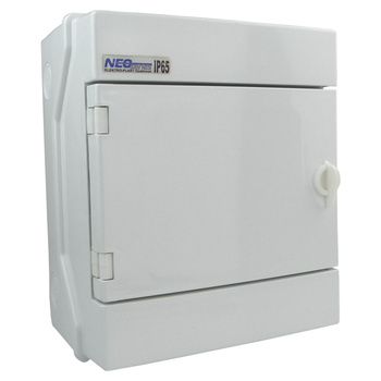 Feuchtraumverteiler Verteilerkasten 1000V 6Module Aufputz Sicherungskasten RH-6/B AP VDE E-P 36.3