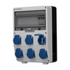 Doktorvolt Stromverteiler TD-S 6x230V mit abgesicherter Mennekes Steckdosenkombination DV-0588-D