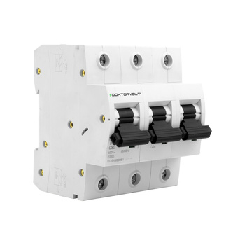 Leitungsschutzschalter MCB 10kA 3P 80A C80A LS-Schalter Doktorvolt DV-5459