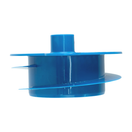 F-tronic TF-1 Installationshülse für gedämmte Fassaden Thermofix für Installation von Ø68mm Unterputzdosen in WDVS Dämmstoffe EPS blau 5 Stück 781 TF1