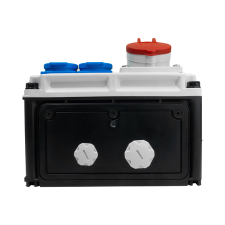 Baustromverteiler 2x16A 230V Schuko 1x16A CEE IP44 BALS ohne Sicherungen BL89004