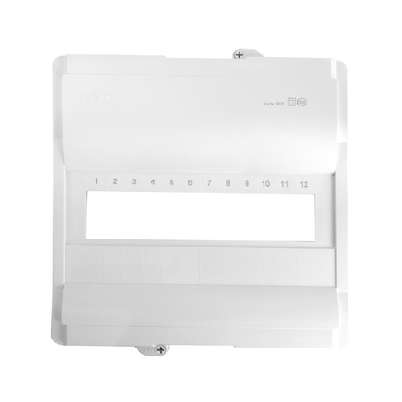 Verteilerschrank Unterputz Sicherunngskasten 1 Reihen 12 Modulen Verteilerkasten Kleinverteiler weiß Hager Volta 1x12 VU12AT