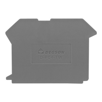 Endplatte für Reihenklemme PC4-TW DGN D-PC4-TW-01P-11-00AH