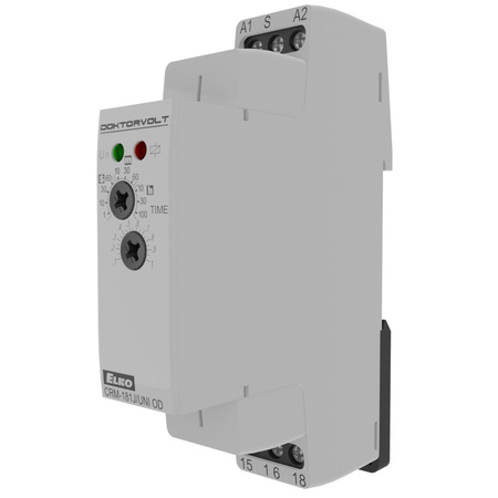 Zeitrelais mit 1 Funktion AC/DC 12-240V ELKO CRM-181J/UNI OD