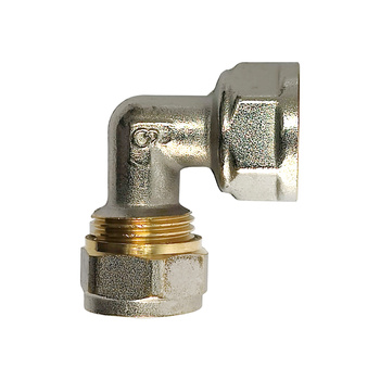 Installationsverbinder Klemmanschluss 16x2 Diamond Klemmringverschraubung für Mehrschichtrohre Bogen FTN-005.1/2X16.KOL-D