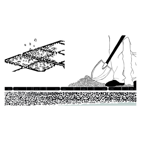 Rasenplatten 4cm Gehwegplatten 600x600mm Bradas KRMG40BC