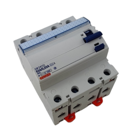 Fehlerstromschutzschalter - IDP - 4P 63A Typ A unverzögert GWD4 152 GWD4152