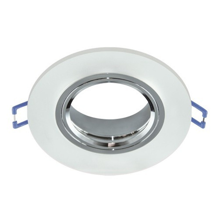 Deckenspot GU10 SELENA C FROSTED Glas Einbauspot IDEUS 03597