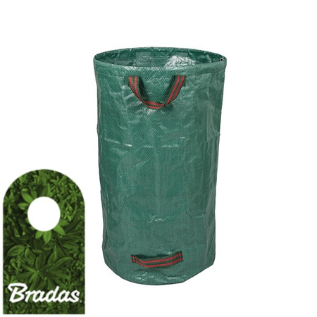 Laubsack 120L faltbarer Gartensack Rasensack Gartenabfallsack Gartenabfallbehälter Laubsammler PICK-UP BRADAS 2303