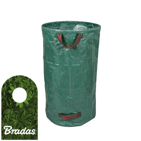 Laubsack 120L faltbarer Gartensack Rasensack Gartenabfallsack Gartenabfallbehälter Laubsammler PICK-UP BRADAS TQ-B120