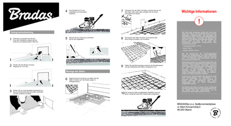 Rasenplatten 4cm Gehwegplatten Bradas KRHB40
