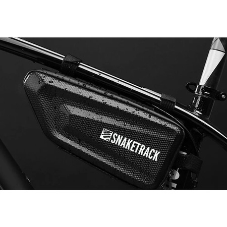 Fahrrad-Rahmentasche Snake Track ST01 wasserdicht 1,5L schwarz T-50237
