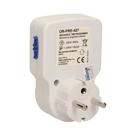 Mechanischer Zeitschaltuhr, MINI OR-PRE-427