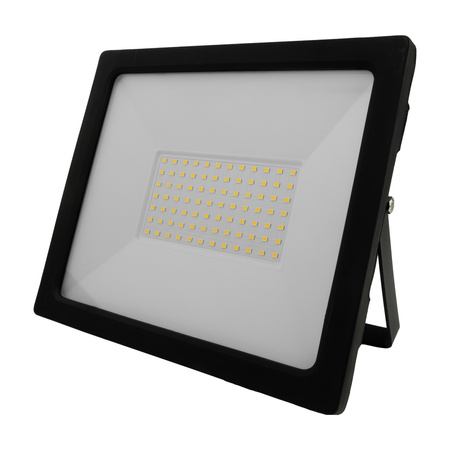 LED Außenstrahler 70W GTV Flutlicht schwarz IP65 Außenwandstrahler 5600lm GT-GCX70W-40