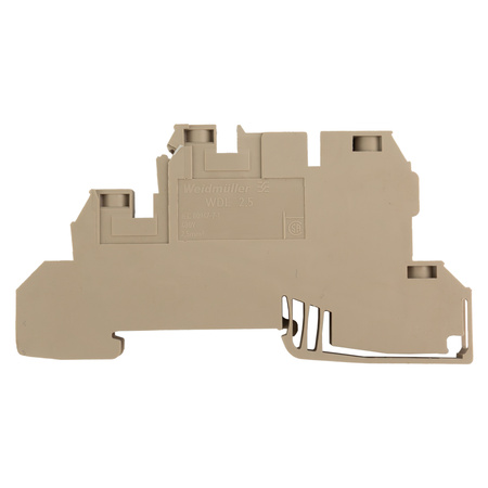 Steckverbinder WEIDMÜLLER Klemmen zweistufig 2,5 mm² 400V 2-polig für DIN‑Schiene Reihenklemme 24A WDL 2.5/L/L 1030300000