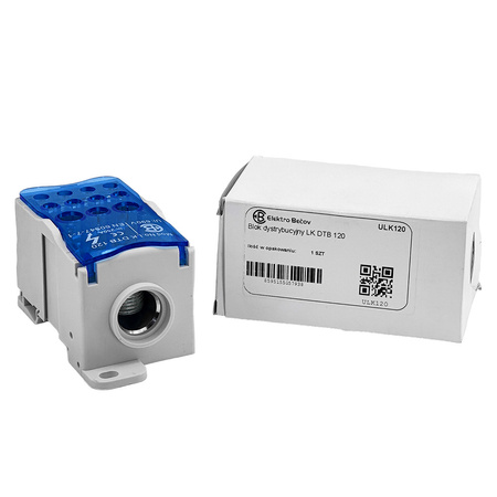 Verteilerblock LK DTB 120 Klemmblöcke mit Schraubanschluss Verteilung Block Elektro Becov ULK120
