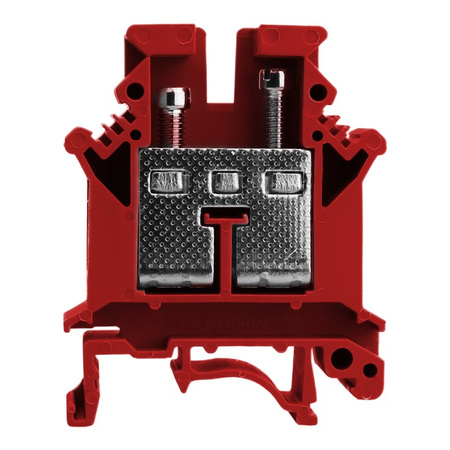 Reihenklemme 16mm2 Schraubklemme Rot VDE UL PC16-01P-16-00A(H)