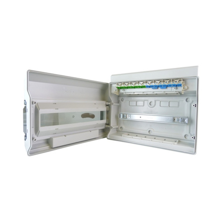 Hensel Automatengehäuse KV1518 Aufputzverteiler Sicherungskasten 18Module KV 1518