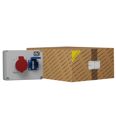 Wanddose WDD 1x16A 1x230V Stromverteiler Doktorvolt® DV-6688-D