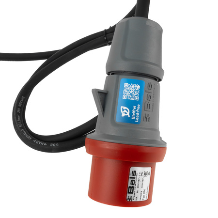 Stromverteiler mobil 2xCEE 16A 4xSchuko Baustromverteiler mit Kabel Brennenstuhl 1153650