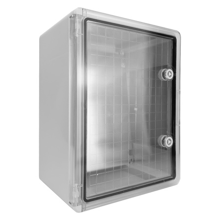 Leergehäuse mit transparenter Tür 300x400x220mm Schaltschrank Aufputz Verteilerschrank IP65 IK10 TP Electric 3310-525-0100