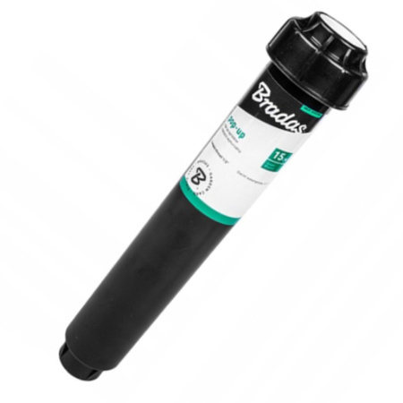 Versenkregner Pop-Up Sprinkler 6" / 15cm ohne Düse AG 3/8" Regner Garten Rasensprenger Bradas DSZW-06