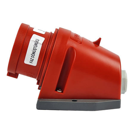 CEE Wandstecker mit Phasenwender Aufputz 5P 16A 400V IP44 3105-352-1600