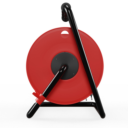 Kabeltrommel 15 m 4× 230 V Schuko 3×1,5 H05RR-F Professional Line W-98685