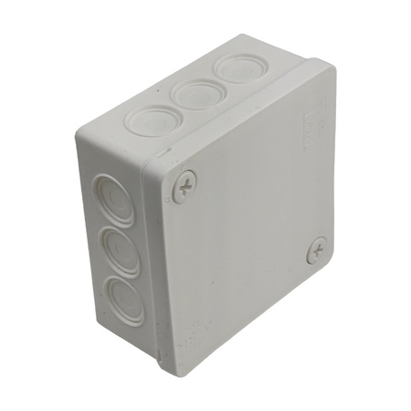 Abzweigkasten Aufputz Dose IP55 ViPlast 12 Eingängen Weiß 023-01