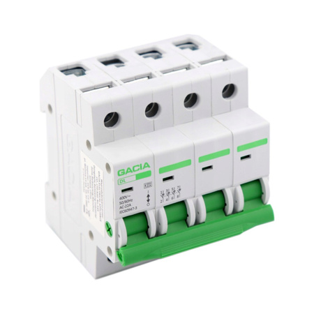 GACIA Hauptschalter Trennschalter Leistungstrenner DL 4P 63A