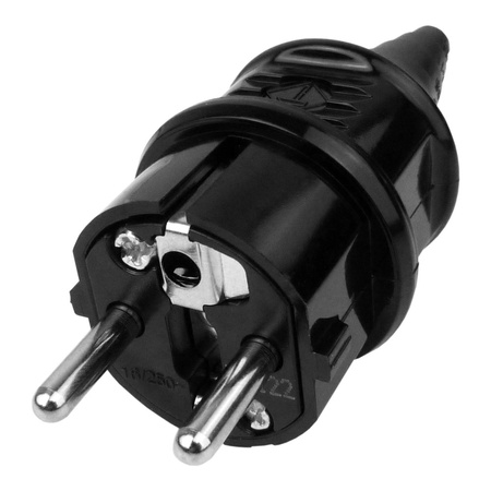 Mennekes Typ Schuko Stecker 230V Stromstecker Schraubkontakt Schukostecker Netzstecker 10754