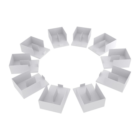 10Stk Endkappe für 2-phasige Phasenschienen 16mm2 10Stk Z-16/2F