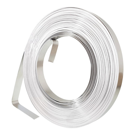 Edelstahl Band 0,6 x 9,5mm 30m V2A Metall Band Blech Streifen L-B DV-4913-LBK