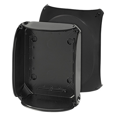 Abzweigkasten Abzweigdose 255x205x112mm IP66/67 VDE schwarz KF 2500C