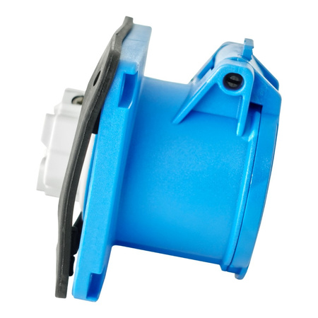 CEE Einbausteckdose gerade 230V 32A 3P 70x70 mm 3124-321-0970