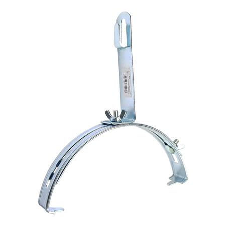 Universalfederhalterung G5 Galvanisch verzinkter Stahl Erdung Blitzschutz Dachleitungshalter 59.1 OC