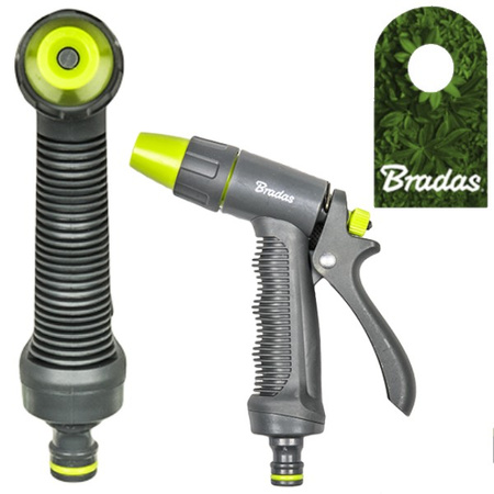 Gartenbrause Spritze Sprühpistole Spritzpistole LIME LINE SOFT BRADAS LE-5101