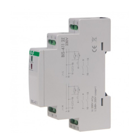 Bistabiles Relais 230V 16A Beleuchtung F&F BIS-411 2Z