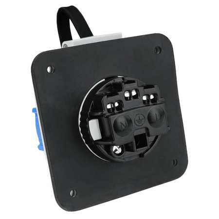 Hermetische Steckdose Einbausteckdose 230V IP68 3101-377-0900